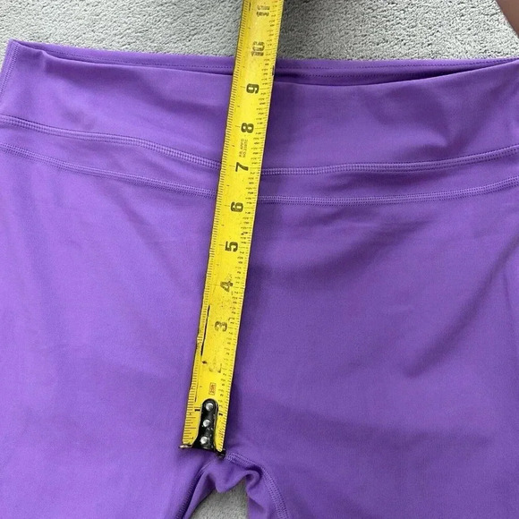 Alphalete Leggings Womens XL Purple Scrunch Athleisure Workout Gym Active 24” - Picture 5 of 10